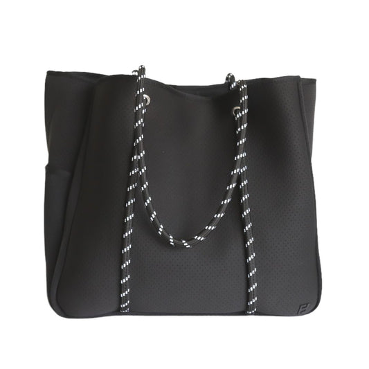 Five Love Courtside Racket Tote in black is perfect for days playing tennis, pickleball and beyond the court.