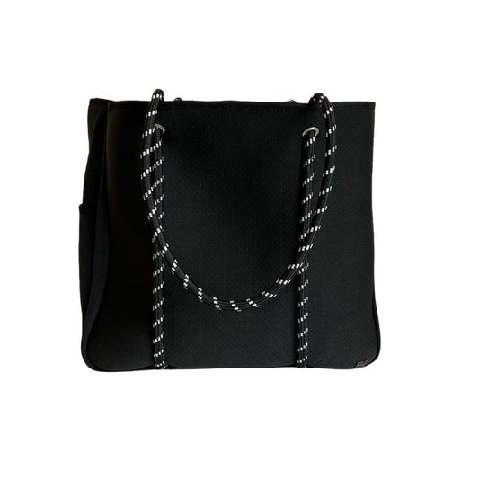 Courtside Small Tote for Tennis, Pickleball and Paddle | Black