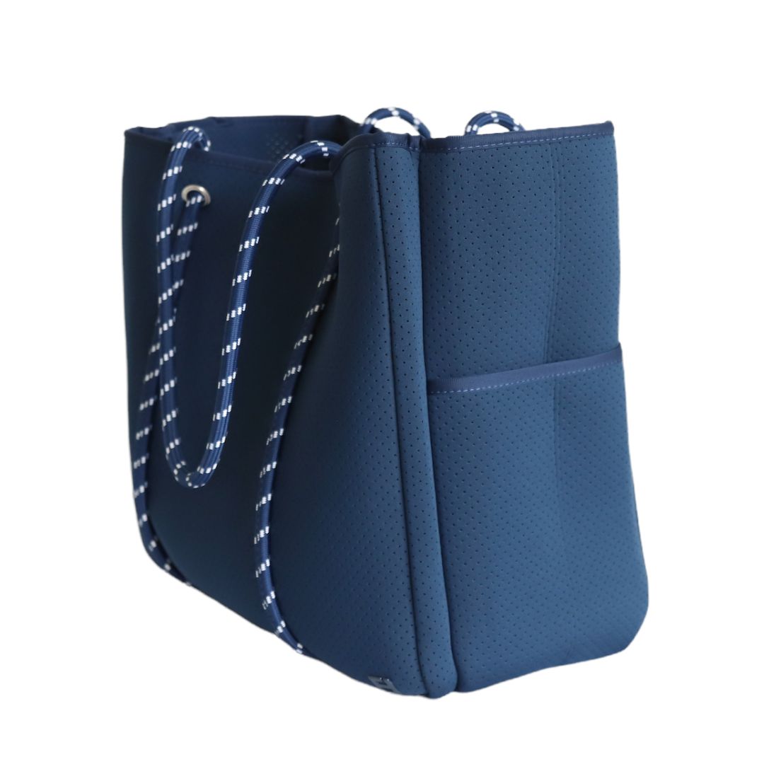 Courtside Small Tote for Tennis, Pickleball and Paddle | Navy